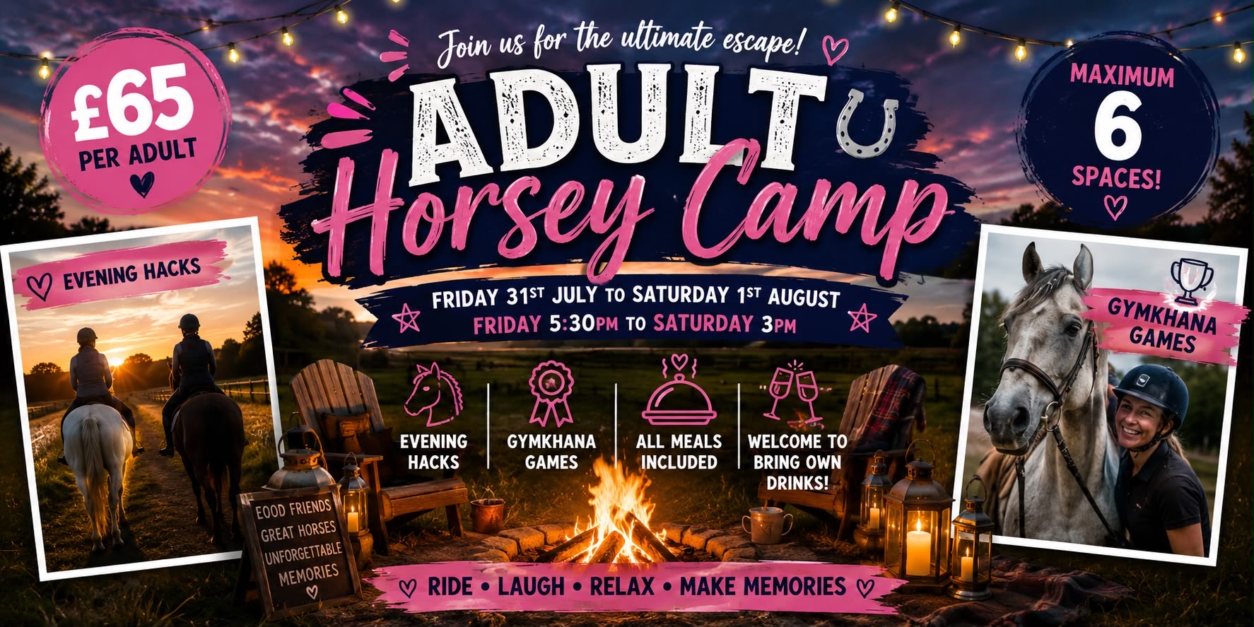 Adult Horsey Camp