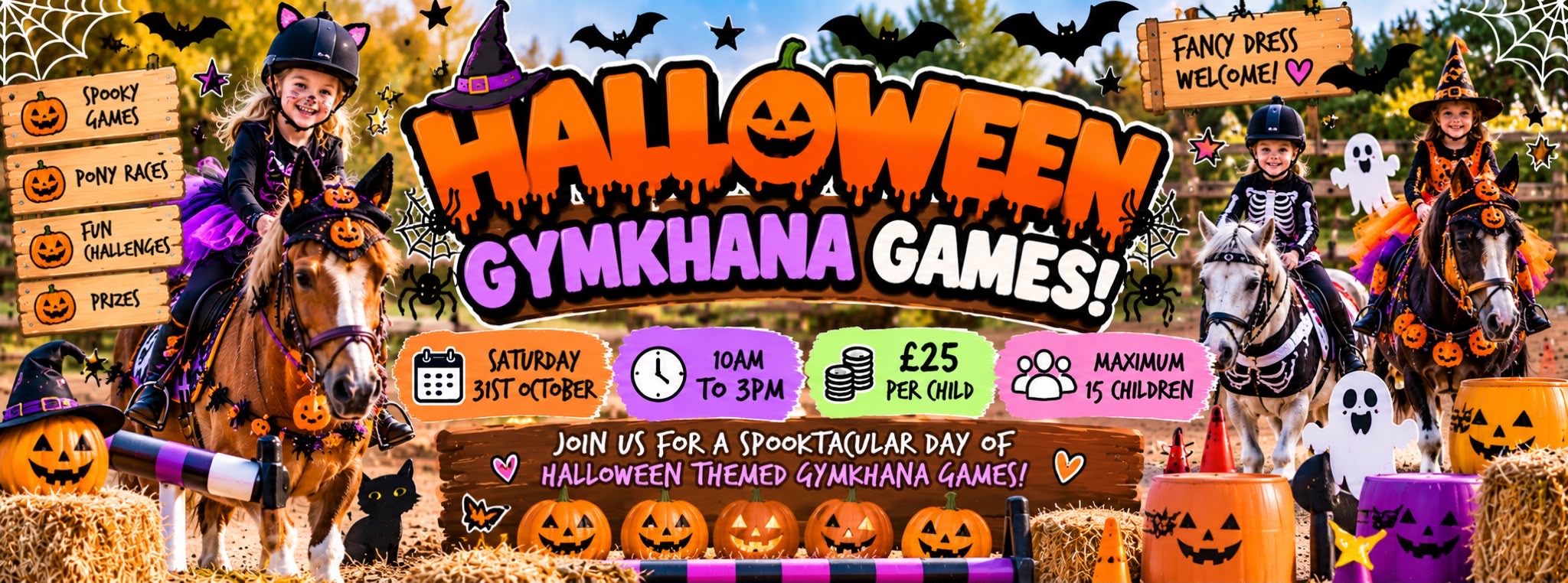 Halloween Gymkhana Games