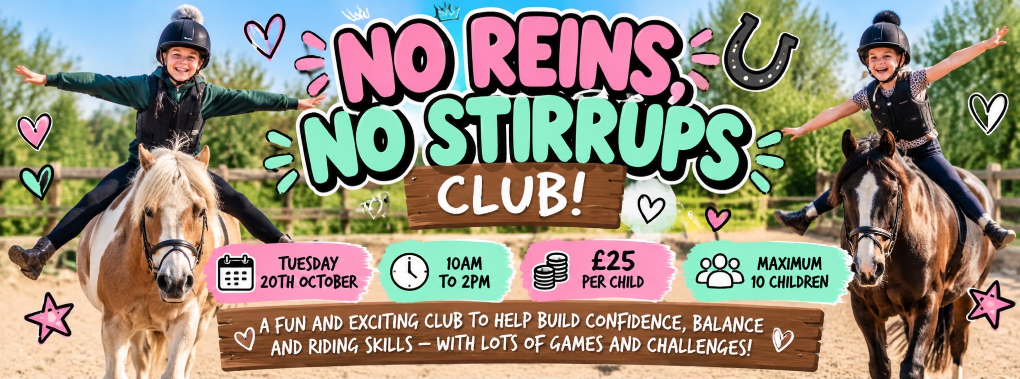 No Reins No Stirrups Club