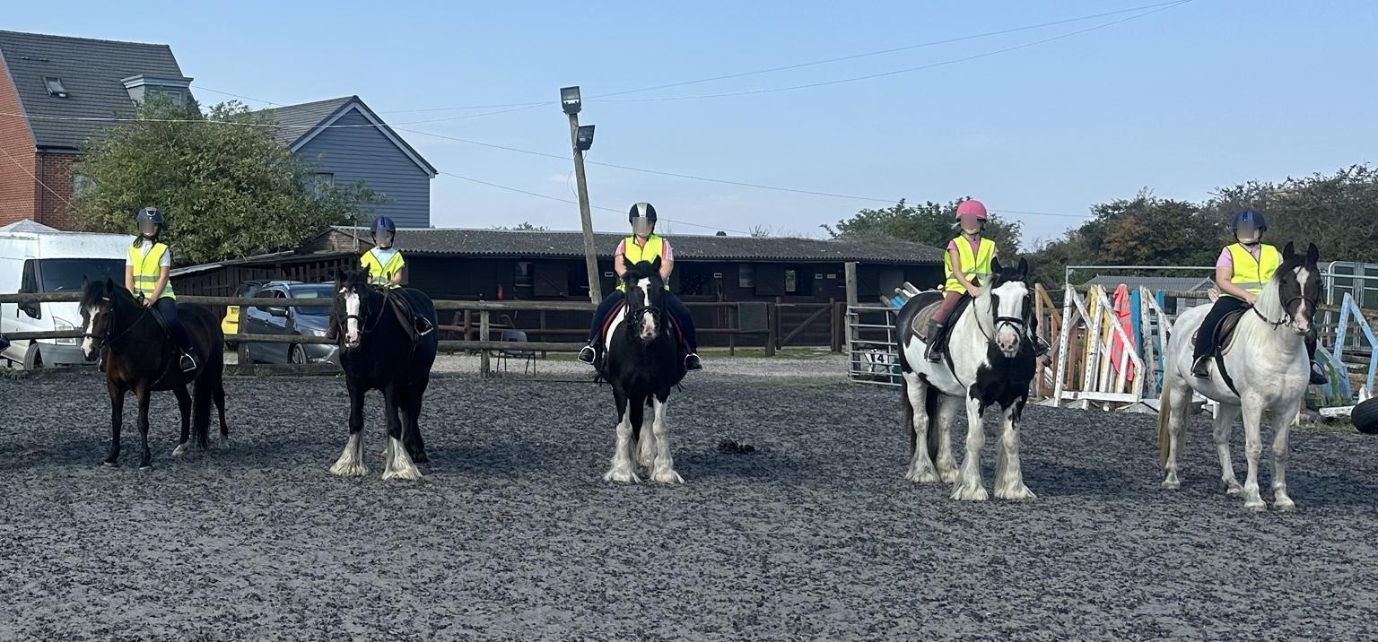 Young Riders session